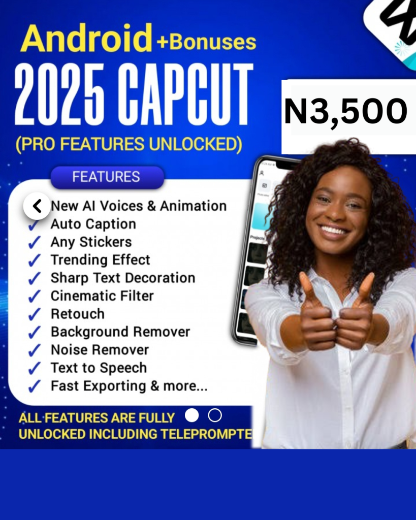 CapCut 2025 Pro (Fully Unlocked) + Exclusive Bonuses 🎁 Edit Like a Pro Without Any Limits! 🚀​